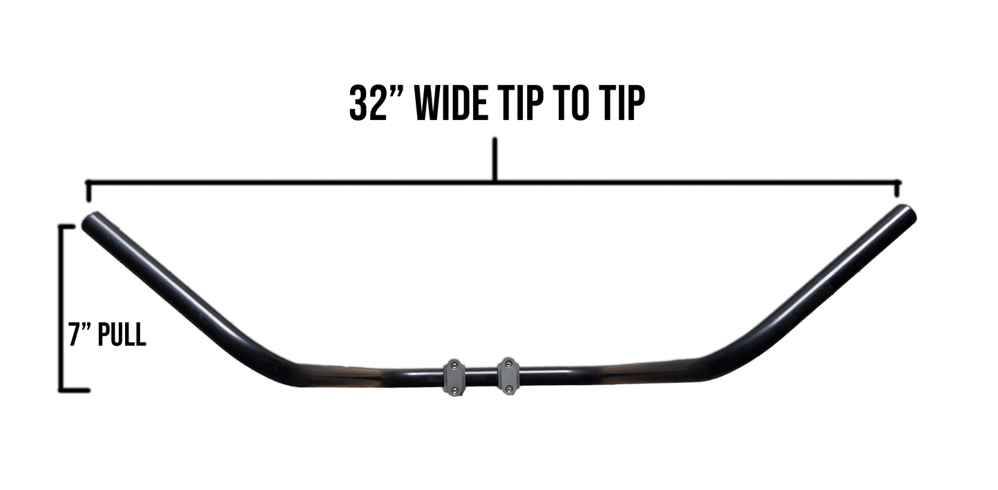 12" Ape Hanger Handlebars (Re-purposed)