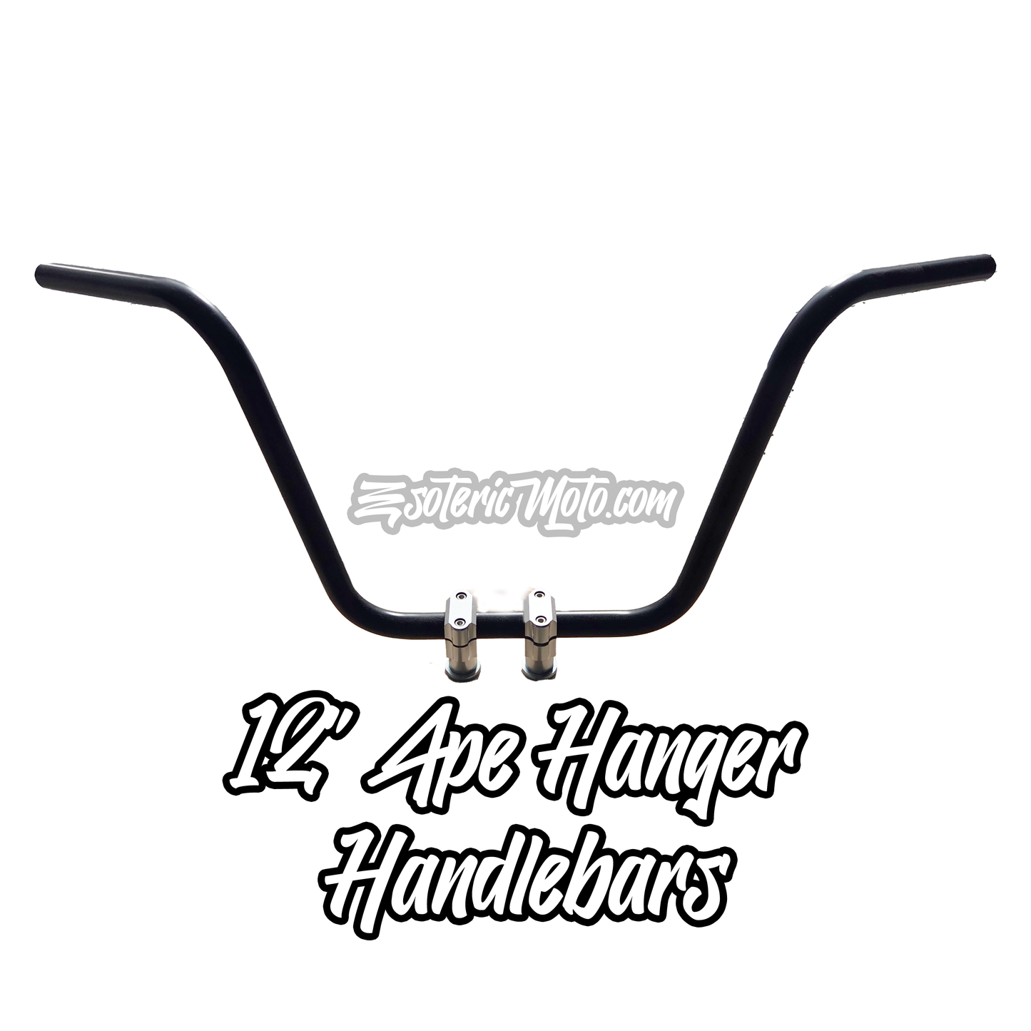 12" Ape Hanger Handlebars (Re-purposed)