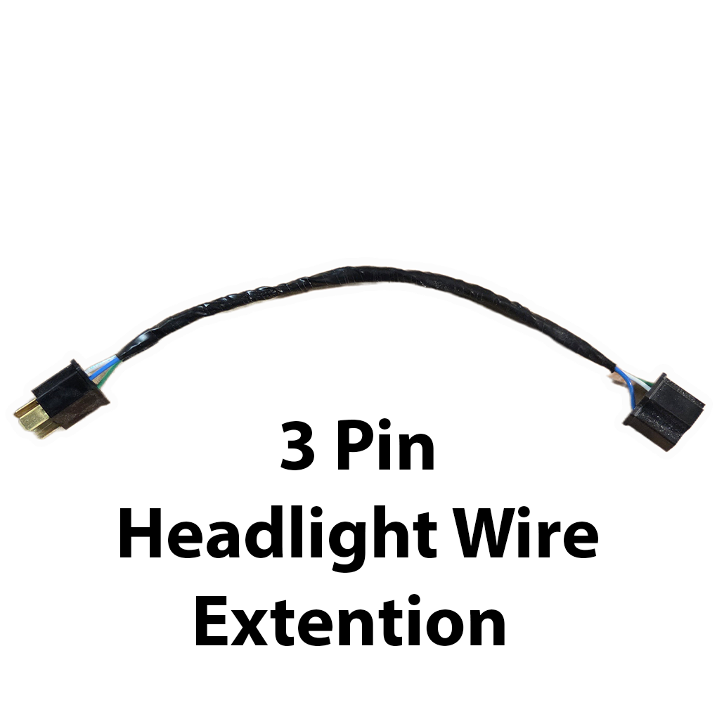 3 Pin Headlight Wire Extention