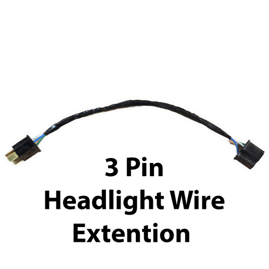 3 Pin Headlight Wire Extention