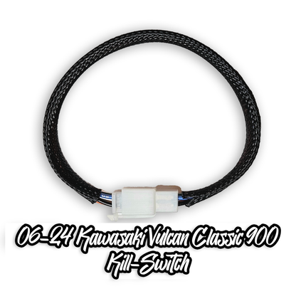 '06-'24 Kawasaki Vulcan 900 Classic Killswitch Wire Extension Harness
